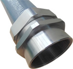Delikon Liquid tight Stainless Steel conduit connector, stainless steel liquid tight conduit for wastewater treatment plant