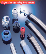 Flexible conduits and fittings