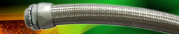 Over braided flexible conduit system for industry automation