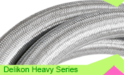 Delikon EMI RFI Shielding Heavy Series Over Braided Flexible Conduit and EMI RFI Shield Termination Heavy Series Connector protect and shield electrical and automation wires and cables in the iron and steel production chain